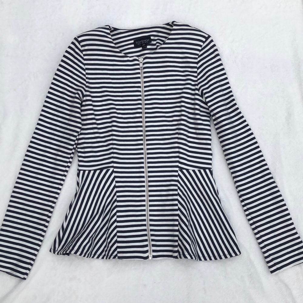 Top Shop Peplum Shirt